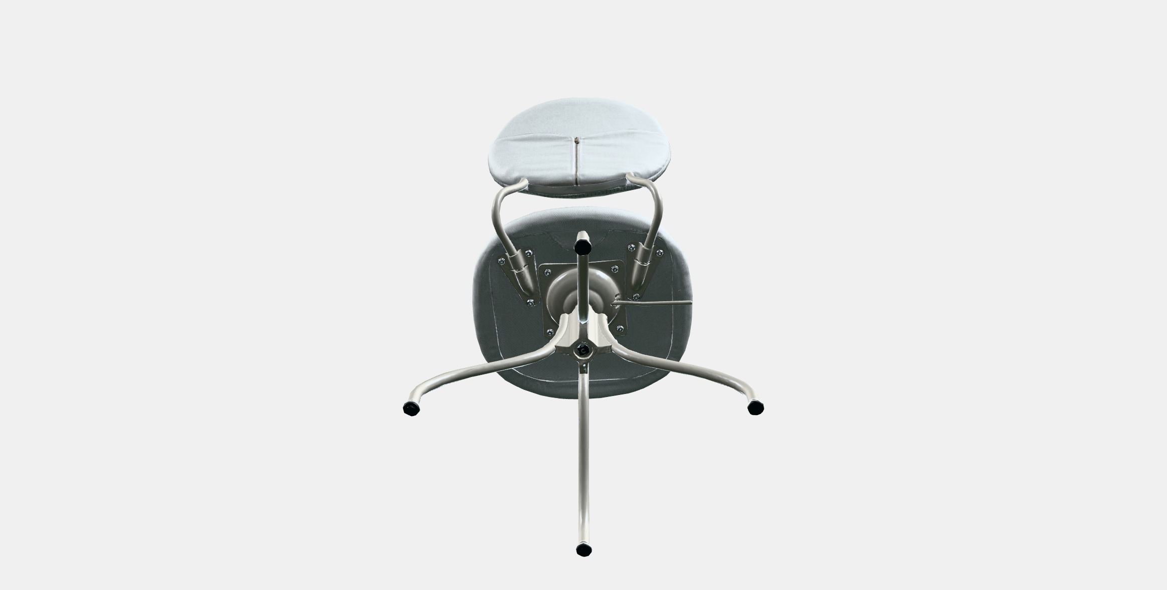 BJORKBERGET Swivel chair Low-poly 3D model_7