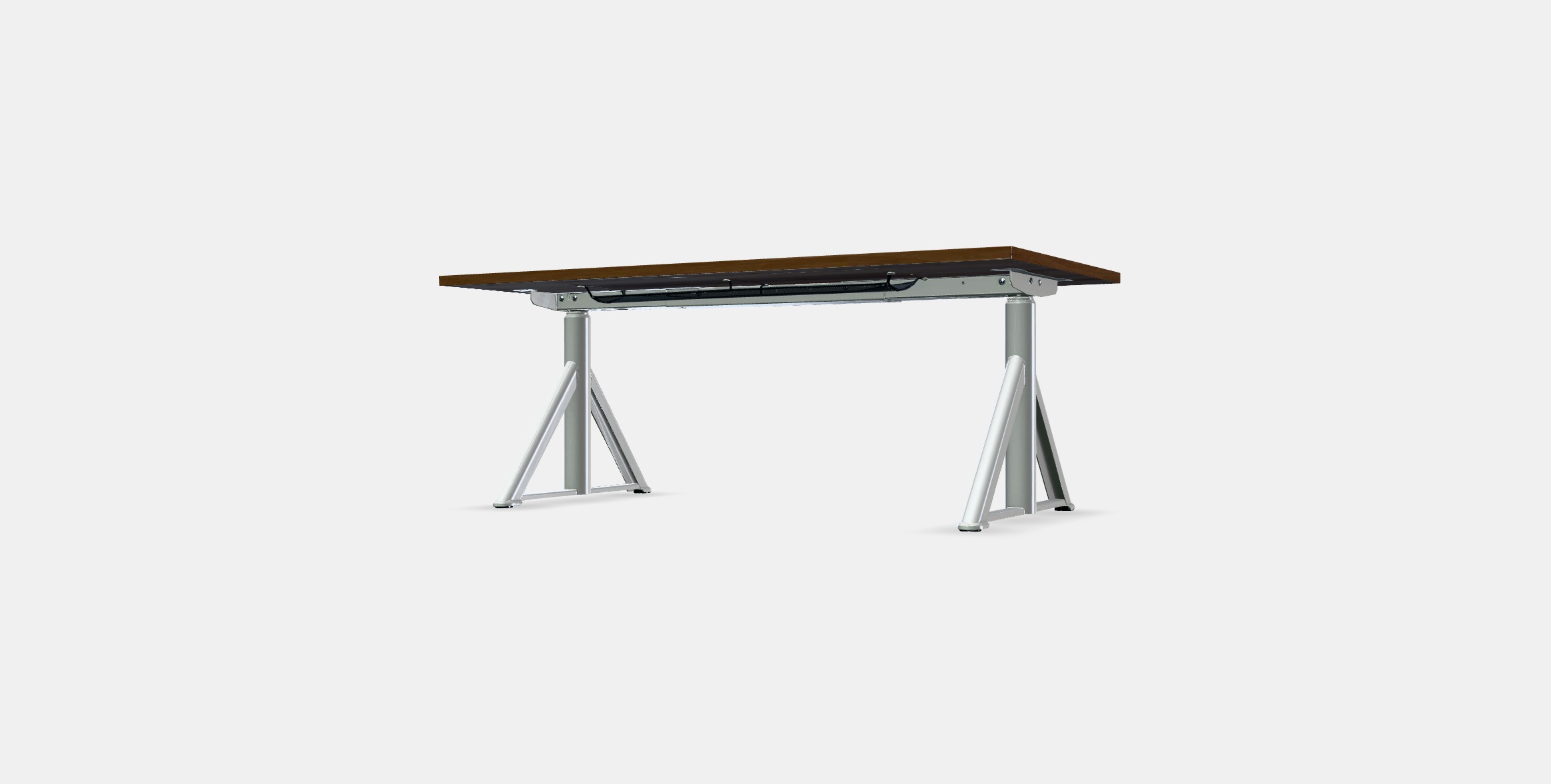 IDASEN Height adjustable table Low-poly 3D model_12
