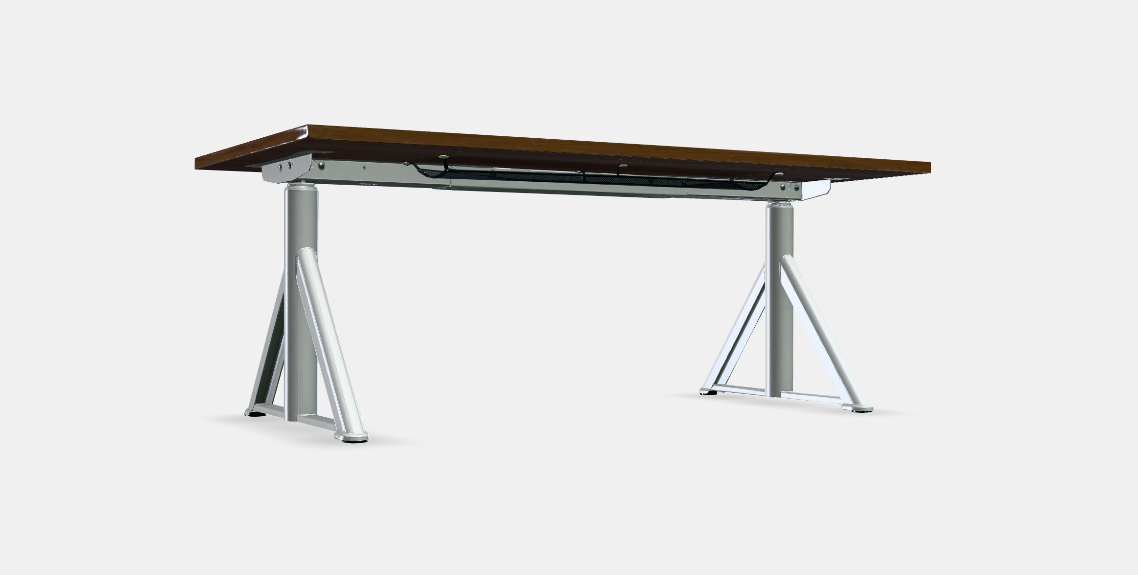 IDASEN Height adjustable table Low-poly 3D model_9