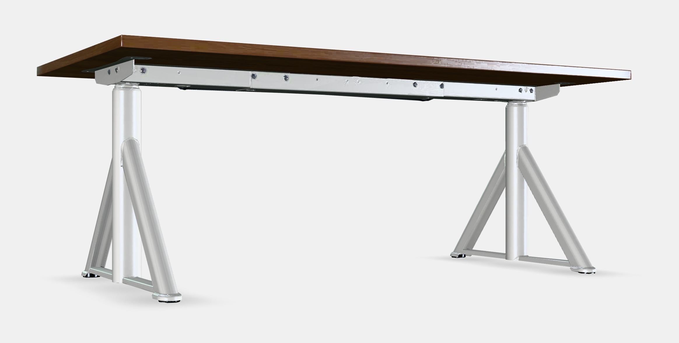IDASEN Height adjustable table Low-poly 3D model_5