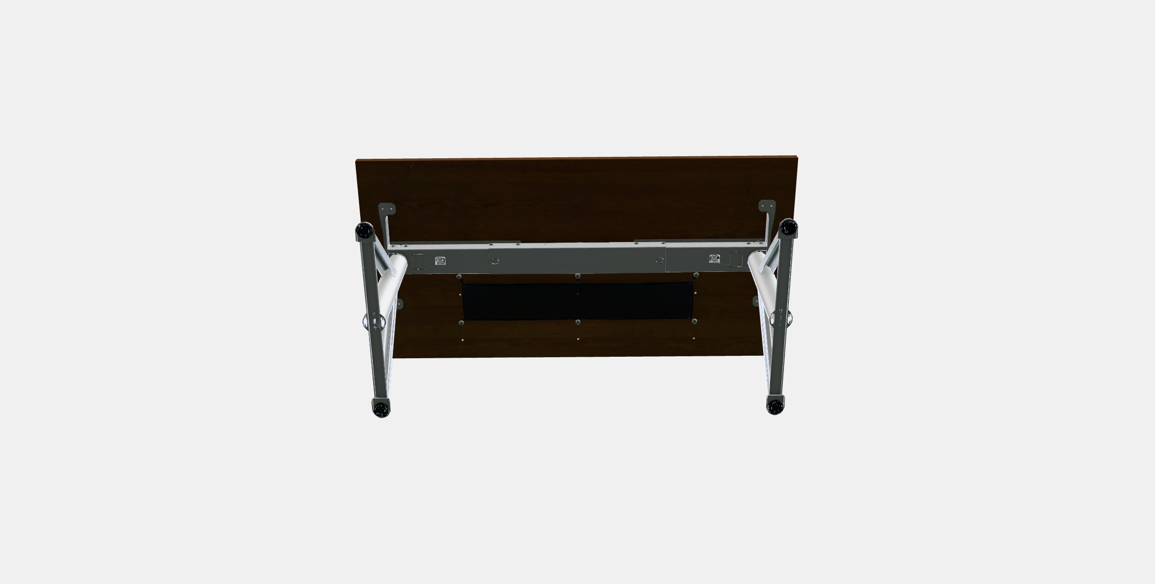 IDASEN Height adjustable table Low-poly 3D model_6