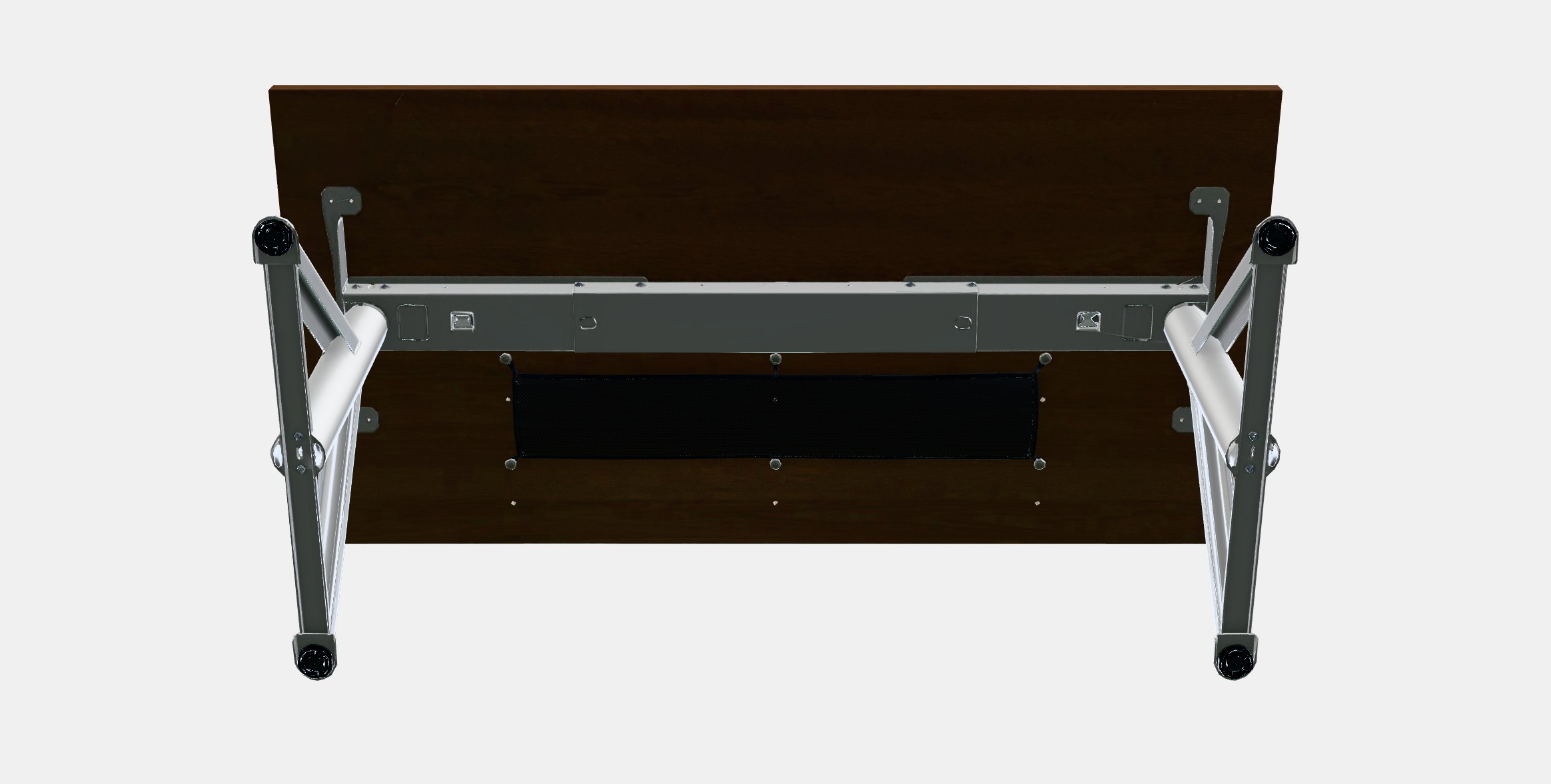 IDASEN Height adjustable table Low-poly 3D model_7