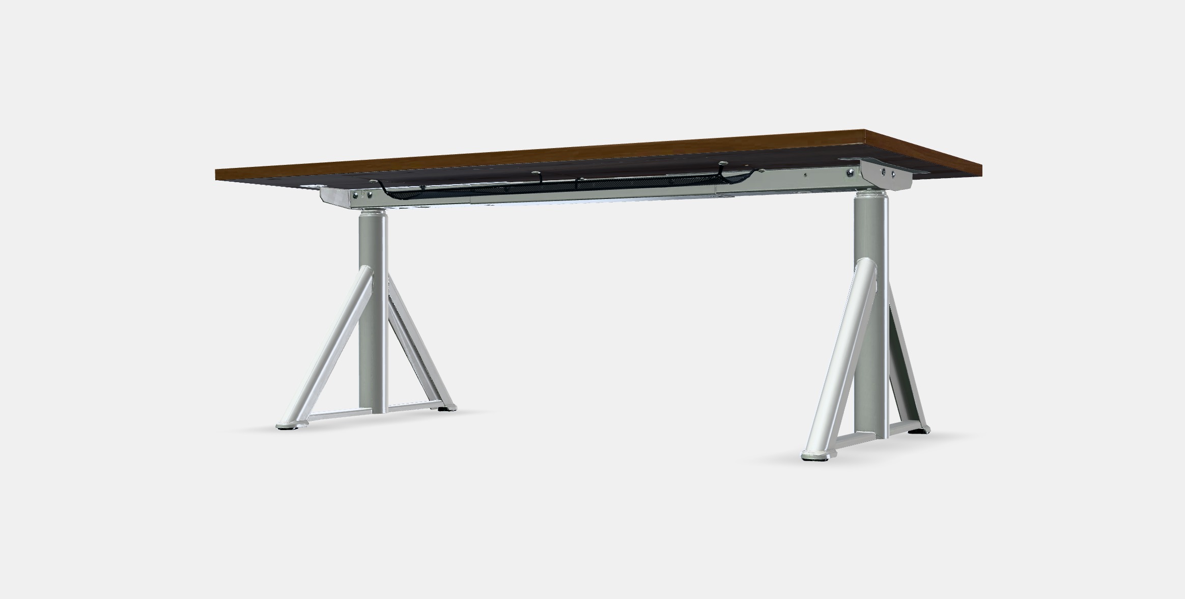IDASEN Height adjustable table Low-poly 3D model_13