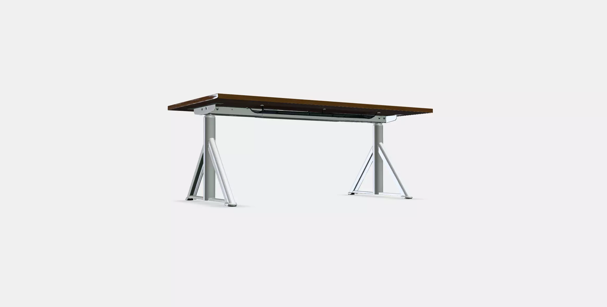 IDASEN Height adjustable table Low-poly 3D model_0