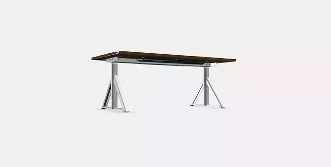 IDASEN Height adjustable table Low-poly 3D model