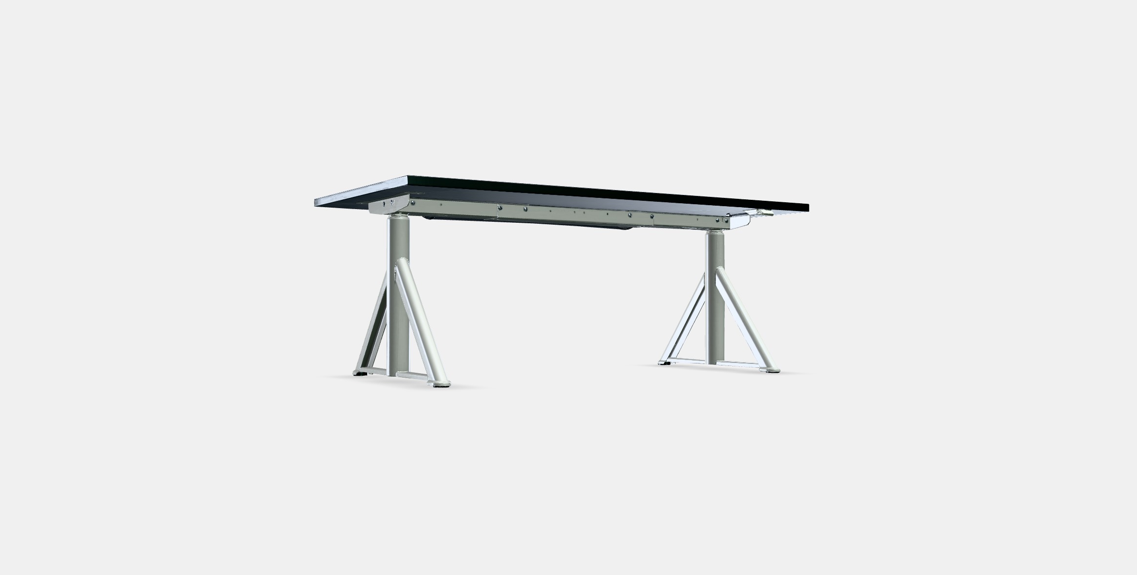 IDASEN Height adjustable table 1 Low-poly 3D model_2