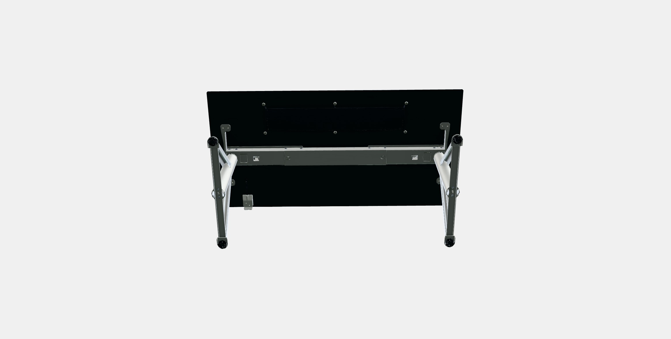 IDASEN Height adjustable table 1 Low-poly 3D model_7