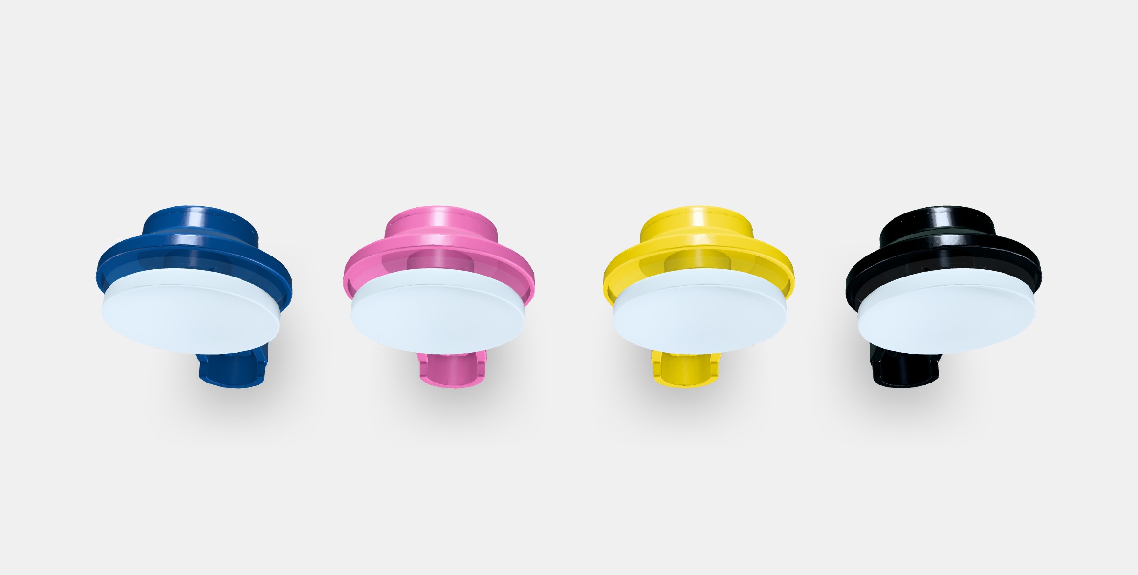 TISKEN Hook with suction cup Low-poly 3D model_4