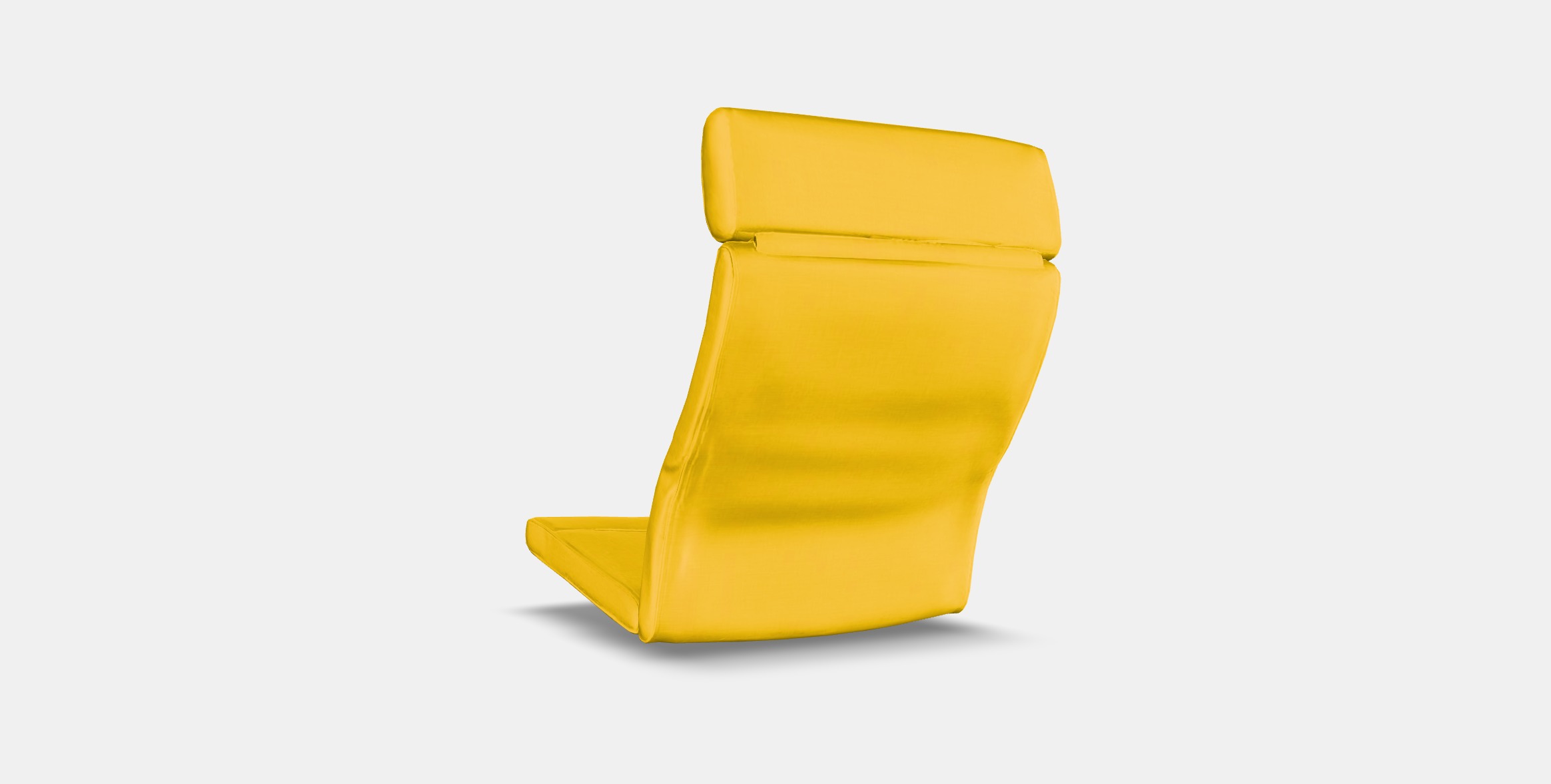 POANG Armchair cushion 1 Low-poly 3D model_16