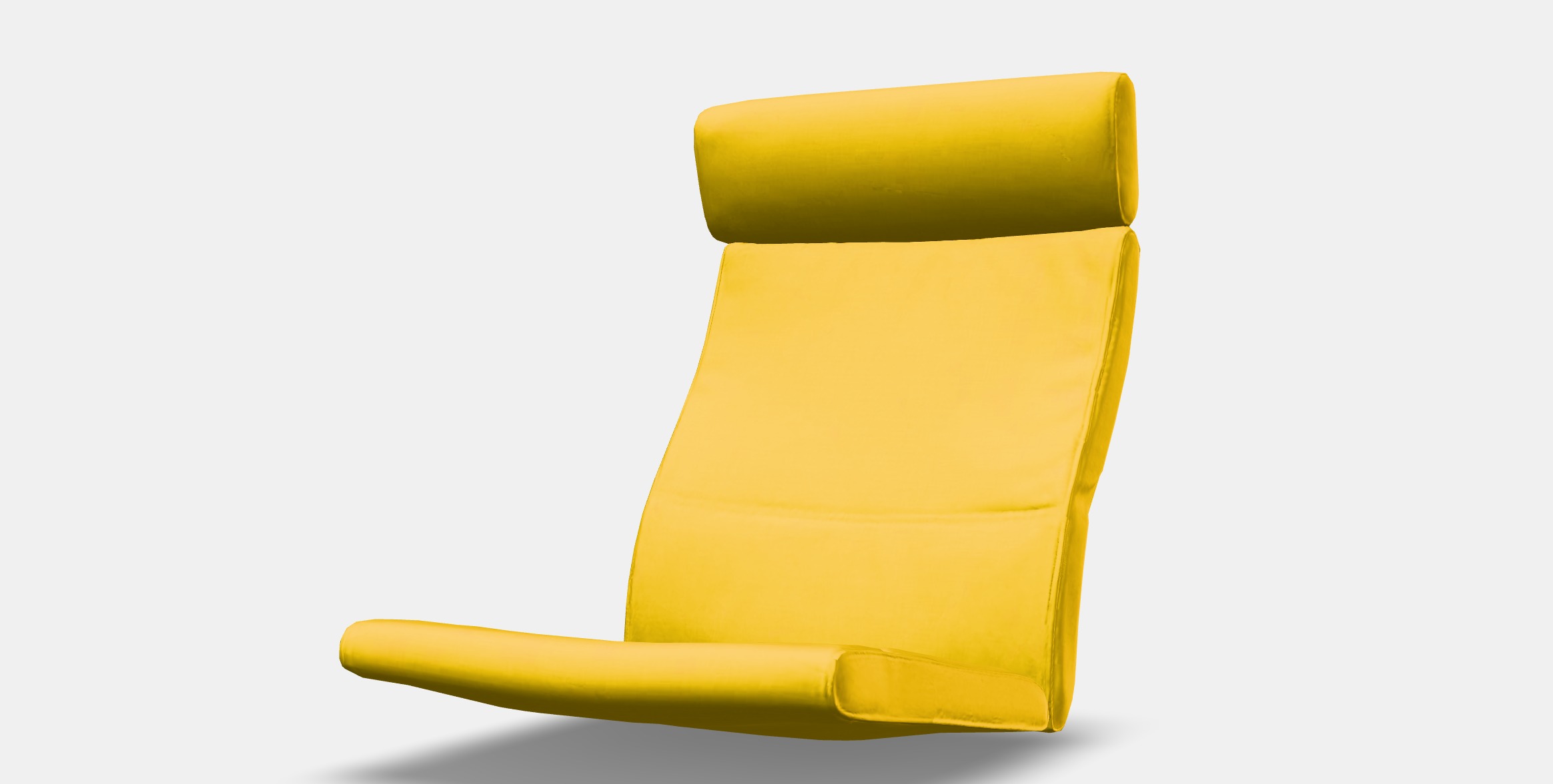 POANG Armchair cushion 1 Low-poly 3D model_13