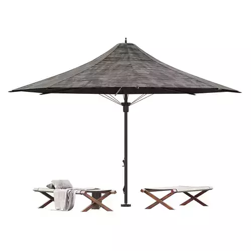 ocean master max f1 parasol and lounger