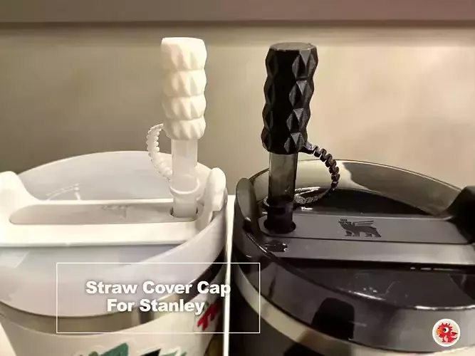 Straw Cover Cap For Stanley  3D print model