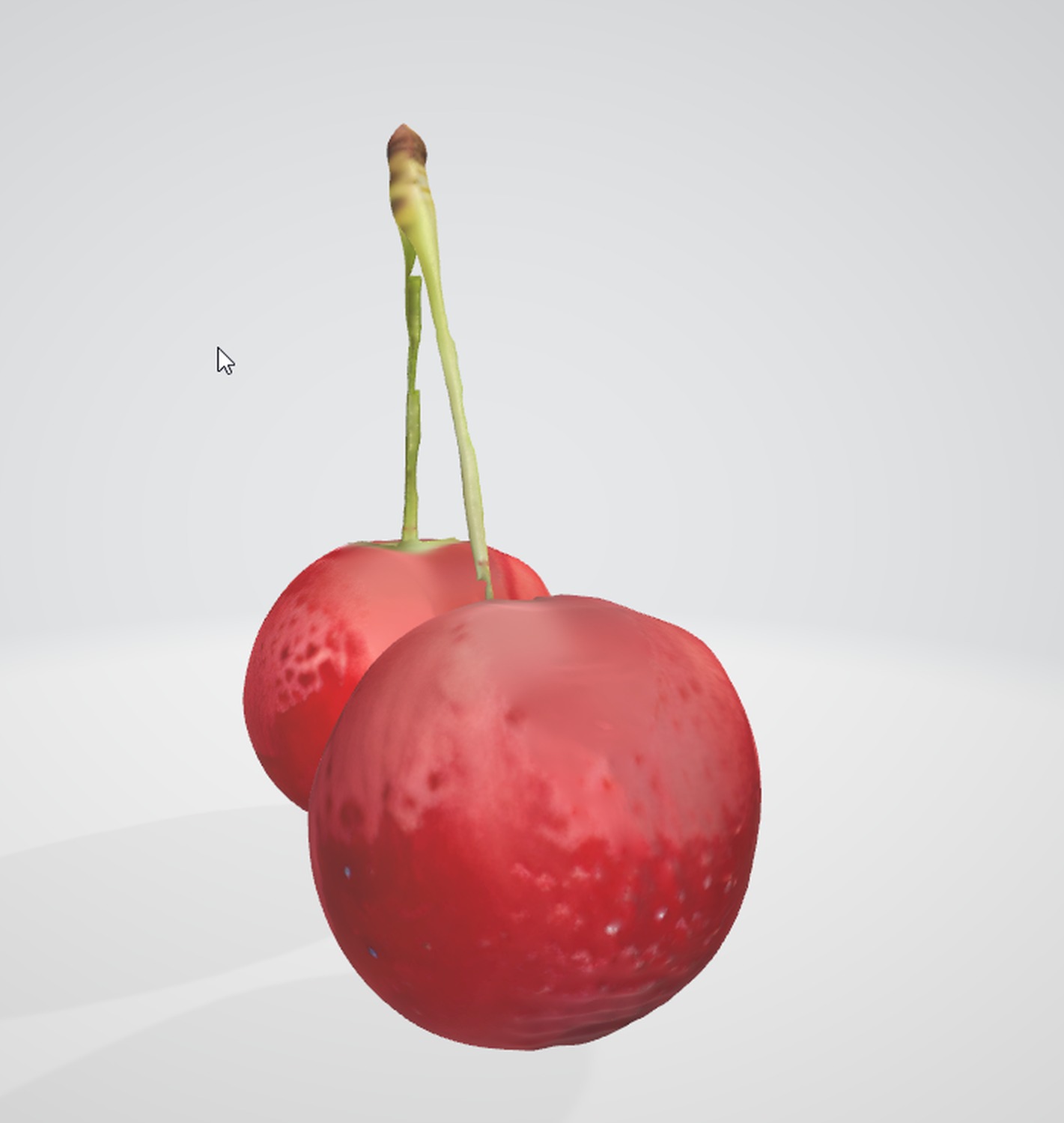 Realistic Cherry 3D Asset 3D model_2