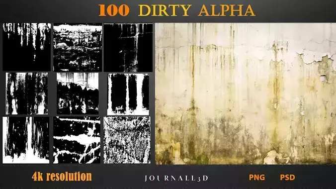 100 ALPHA DIRTY textures Texture