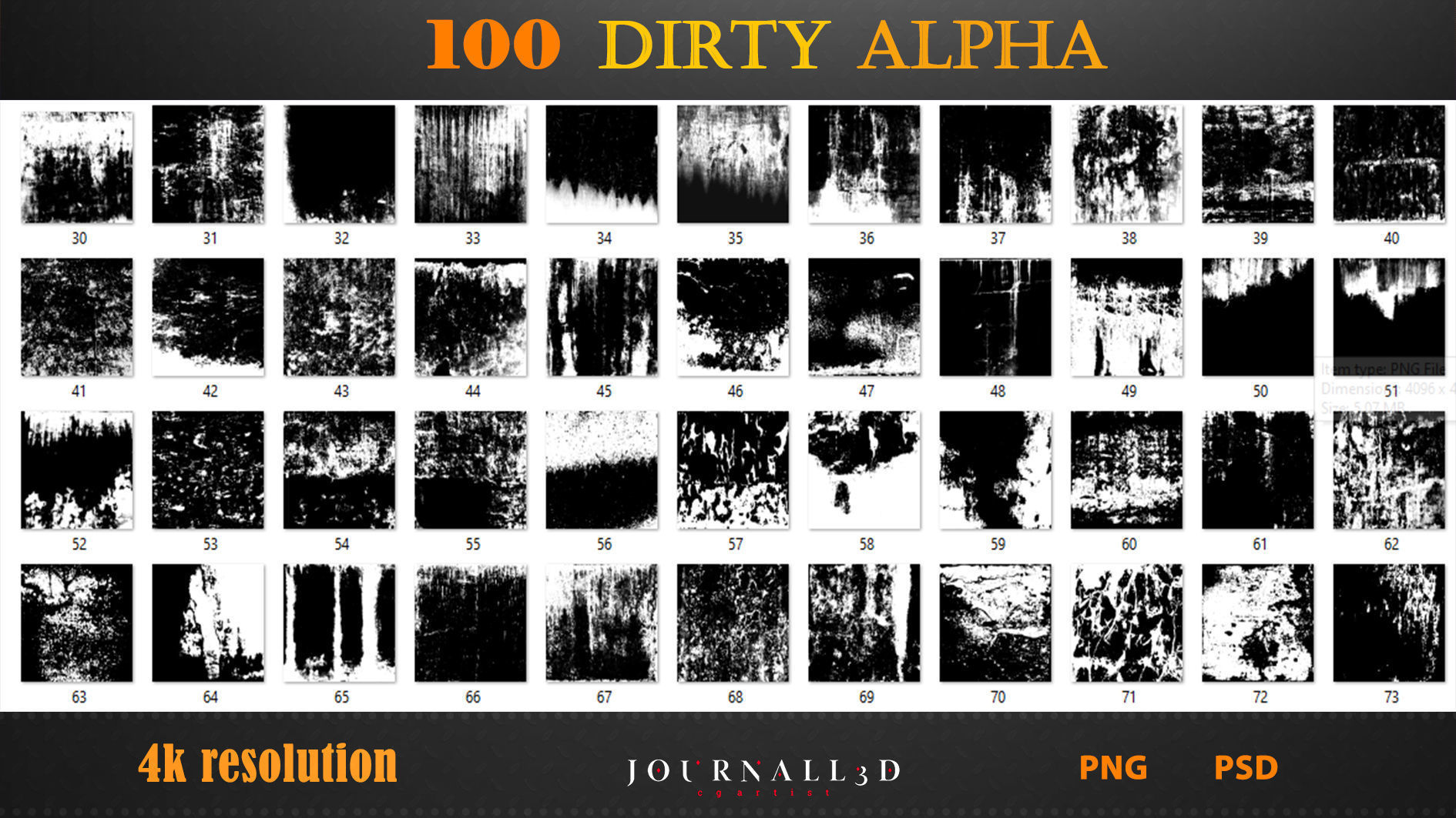 100 ALPHA DIRTY textures Texture_5