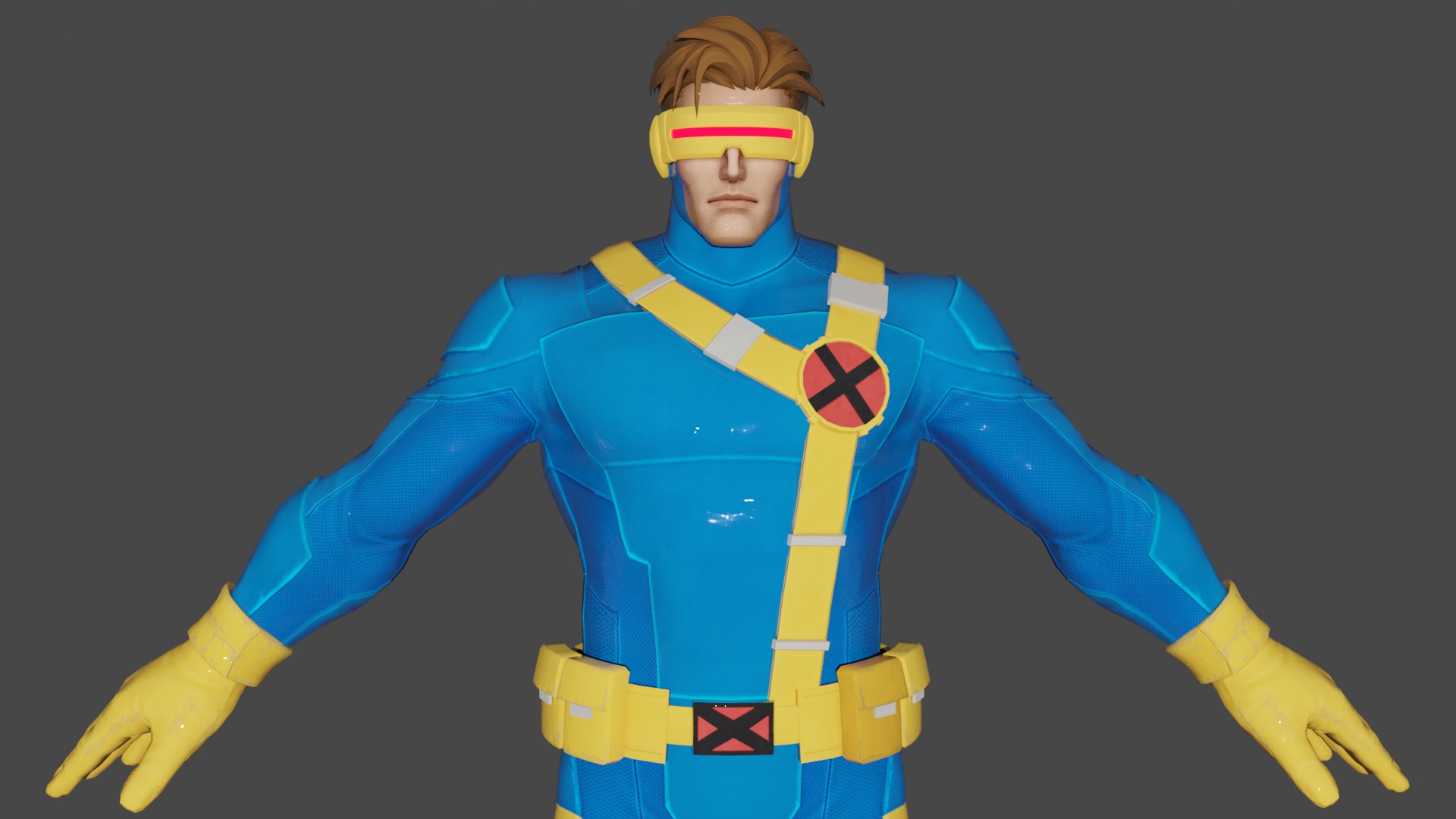 Cyclops Low-poly 3D model_1