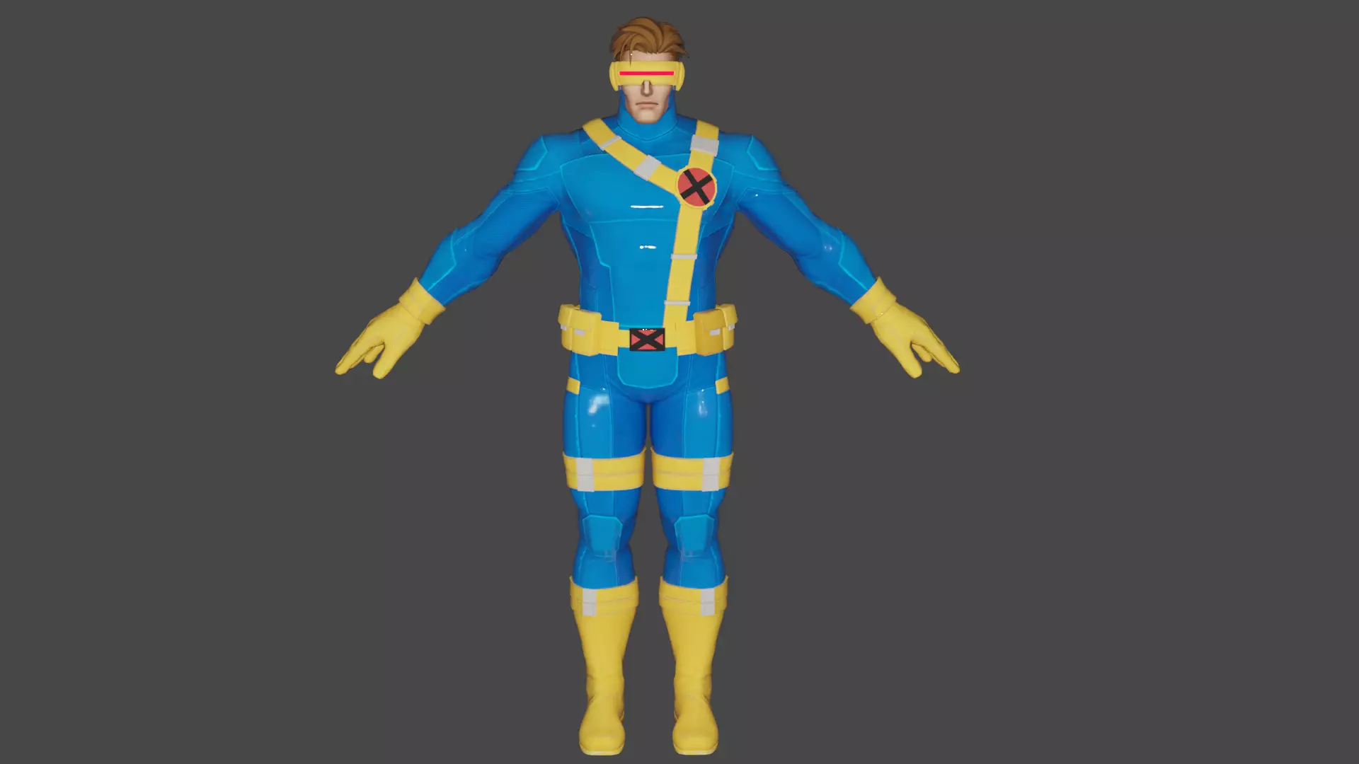 Cyclops Low-poly 3D model_0