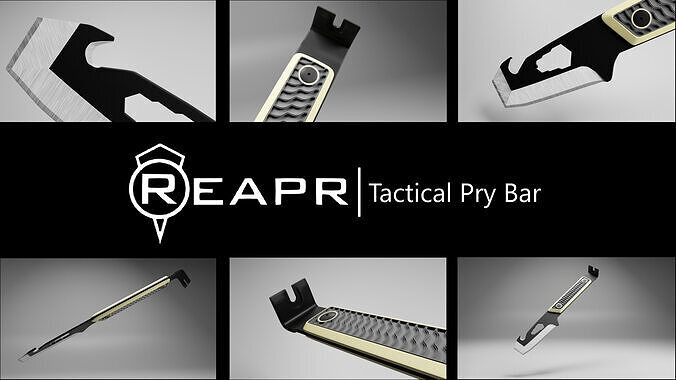 Reaper Tactical Pry Bar 3D model