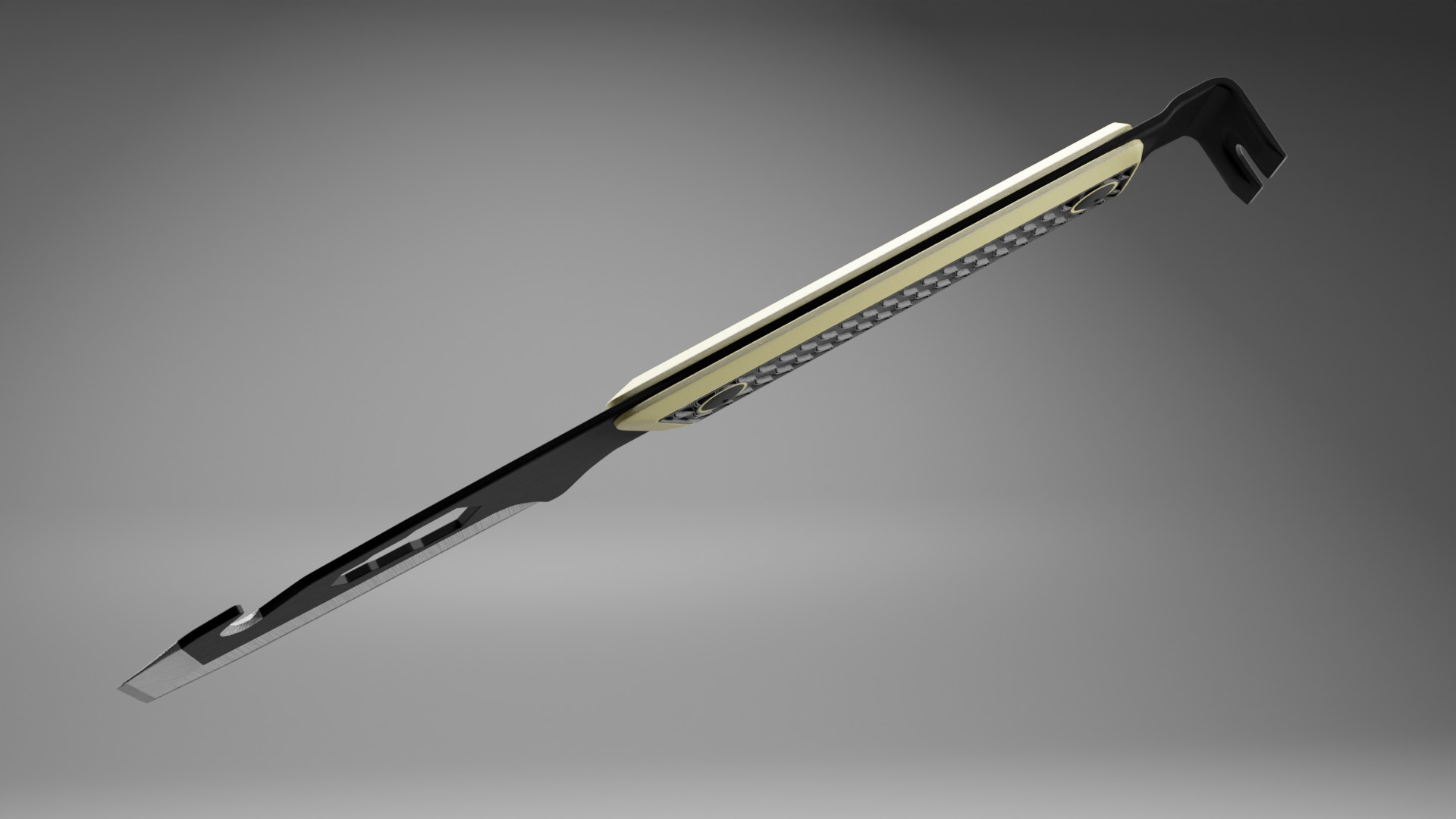 Reaper Tactical Pry Bar 3D model_4