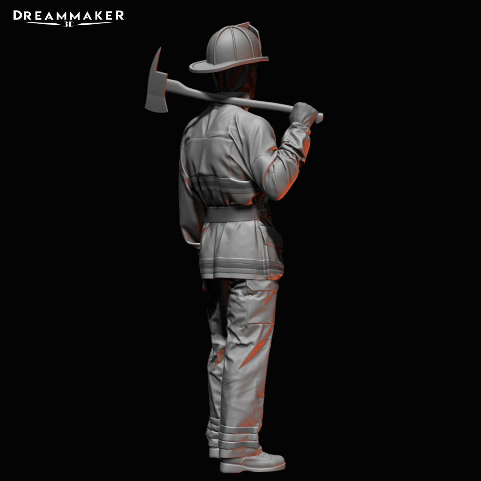 Hybrid Firefighter 3D print model_8