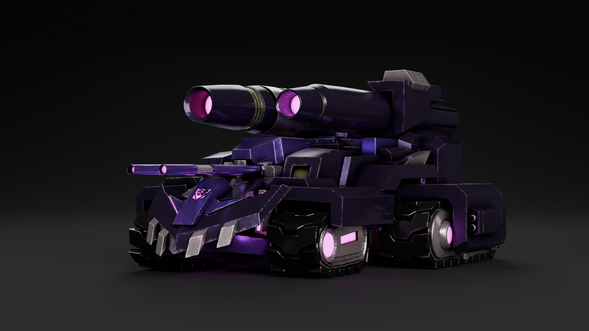 IDW Tarn with Alt Mode and Animation 3D model_4