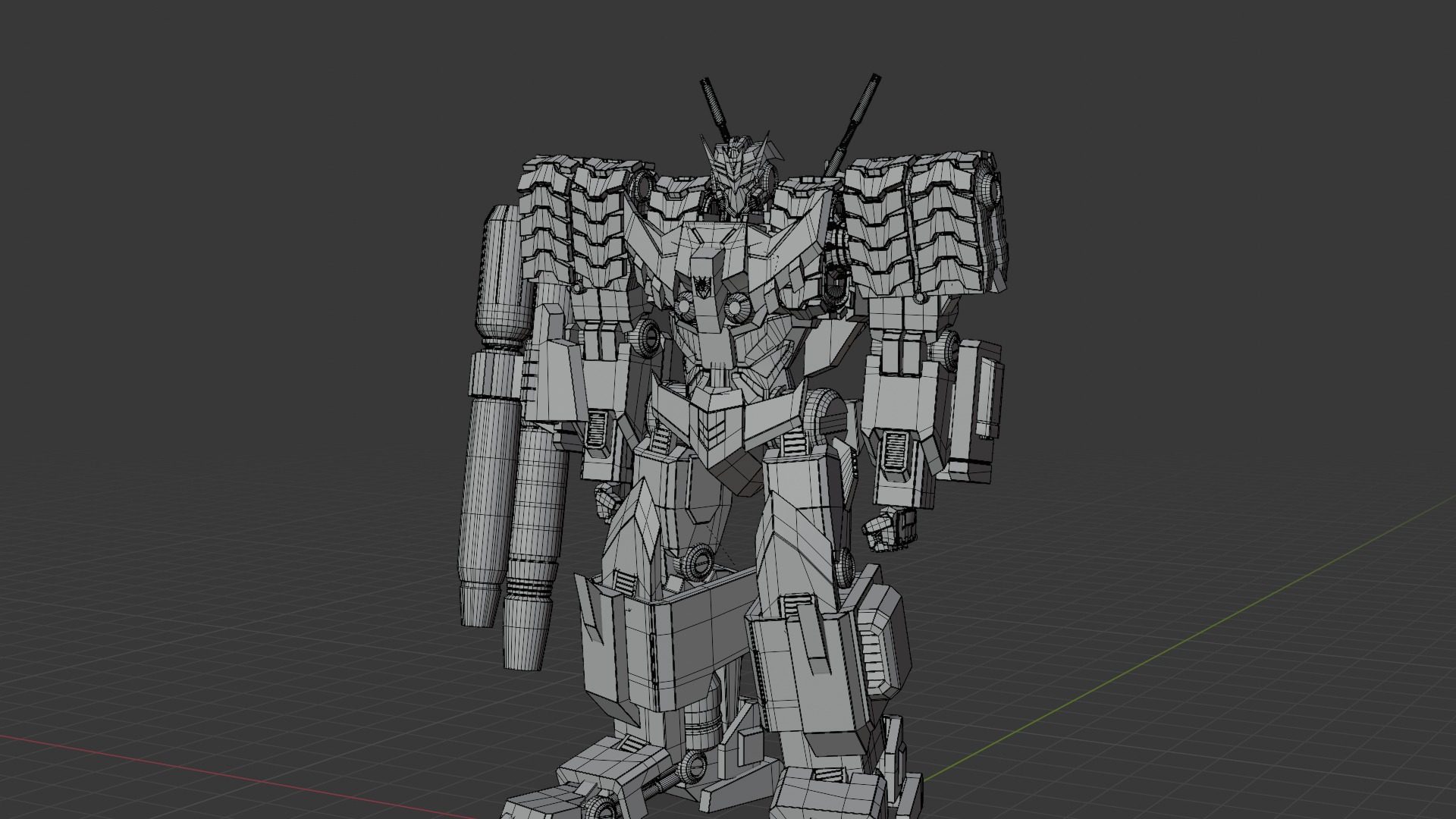 IDW Tarn with Alt Mode and Animation 3D model_2