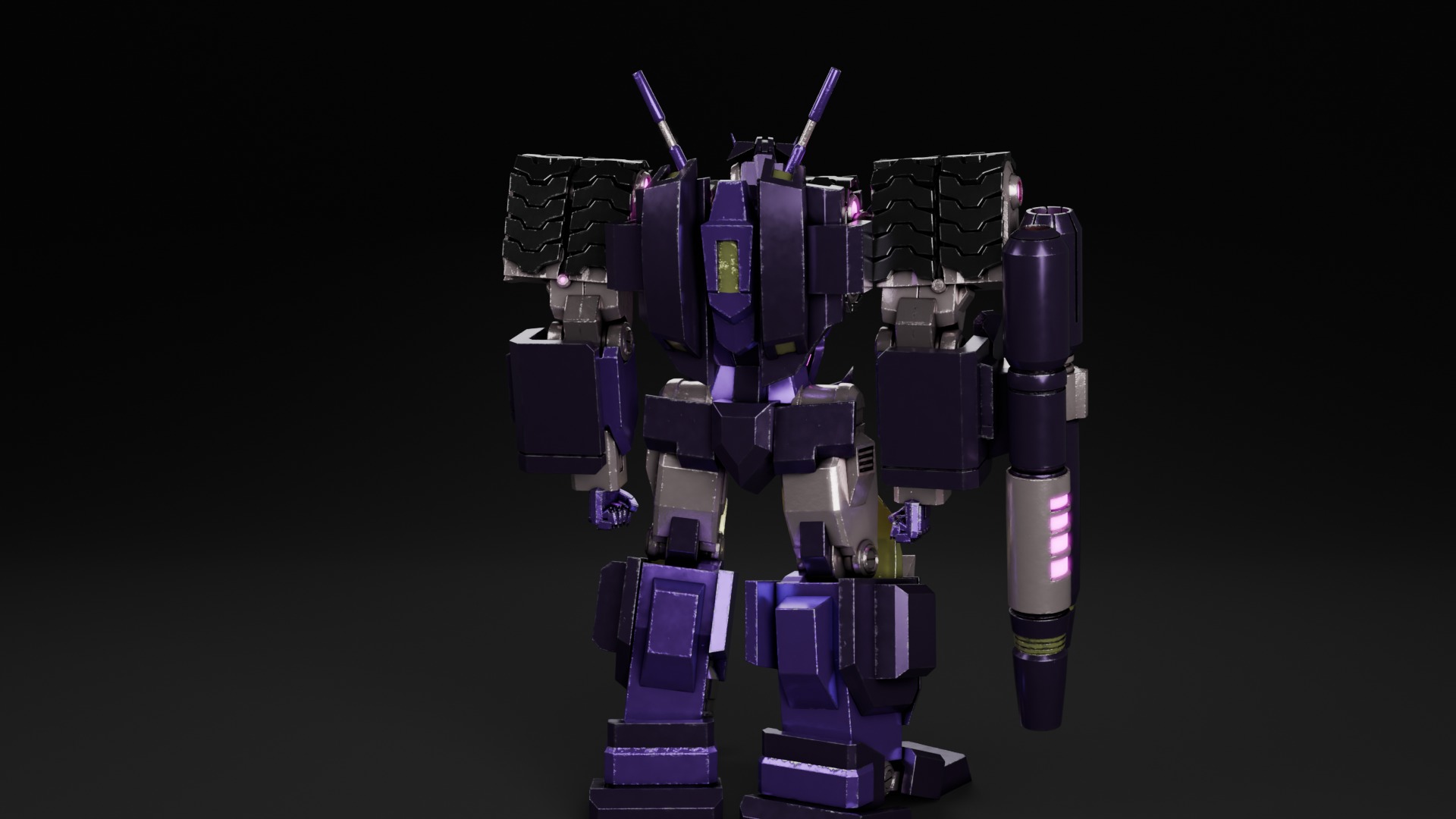 IDW Tarn with Alt Mode and Animation 3D model_3