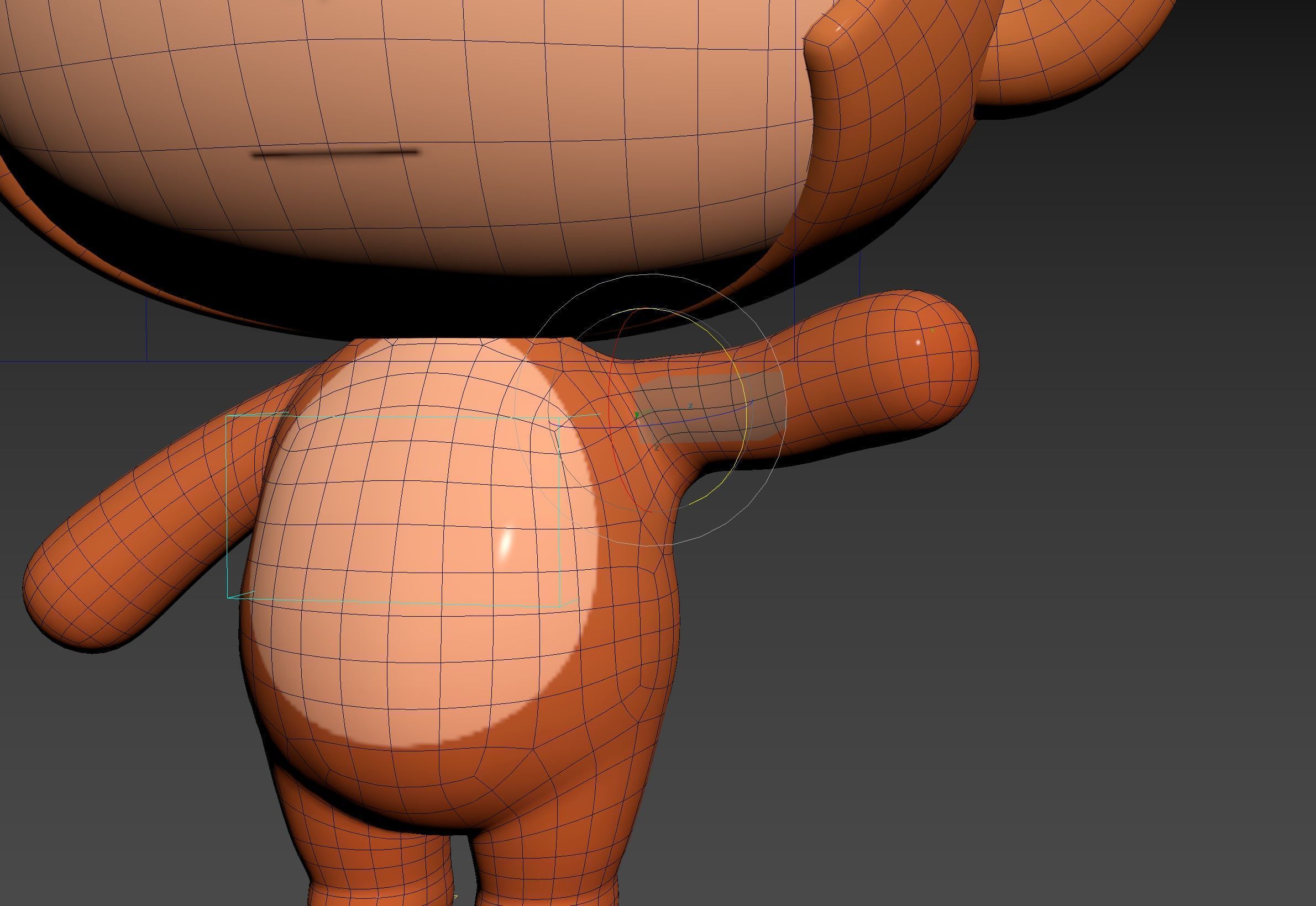 Character331 Rigged Monkey 3D model_20