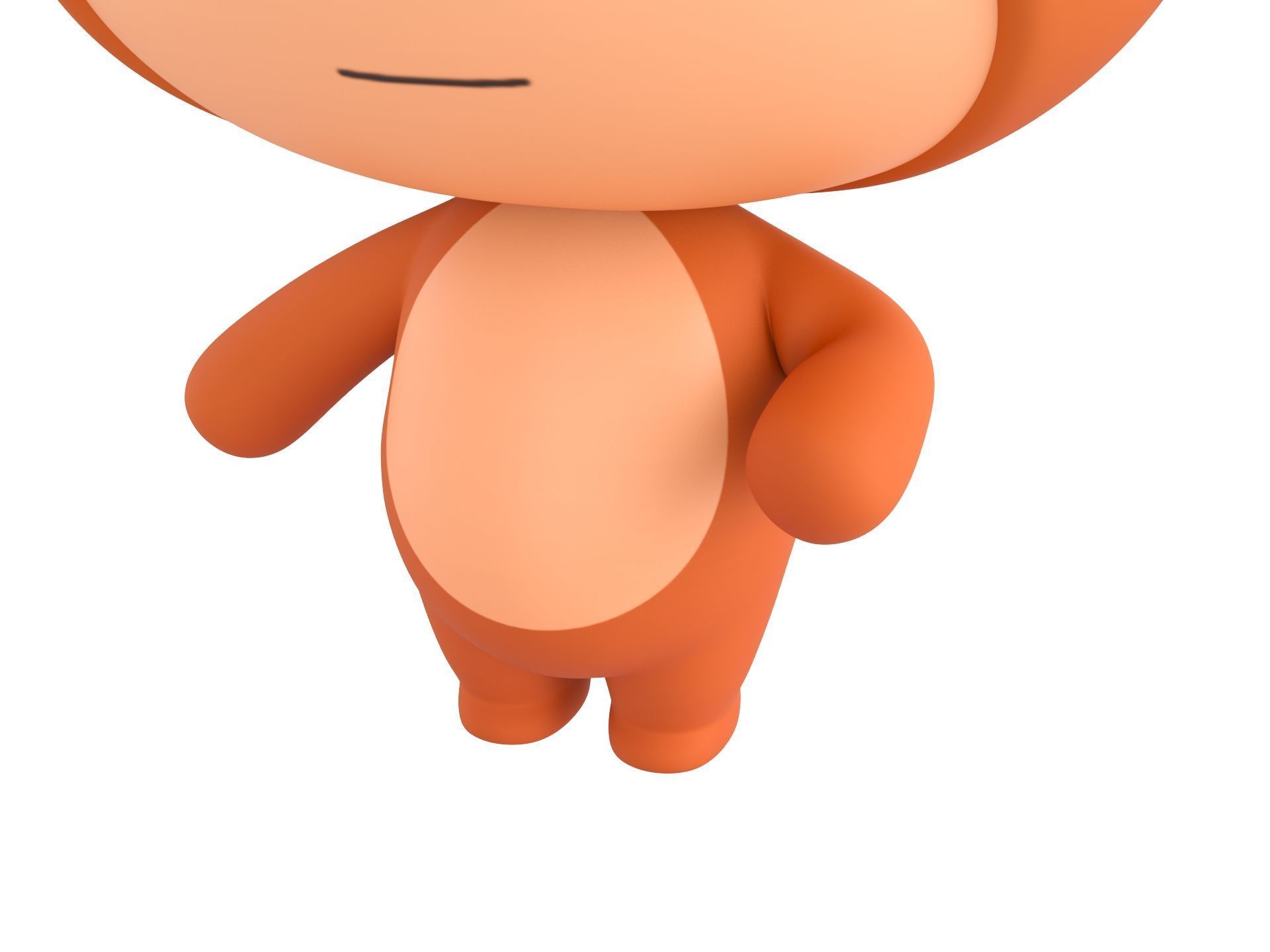 Character331 Rigged Monkey 3D model_7