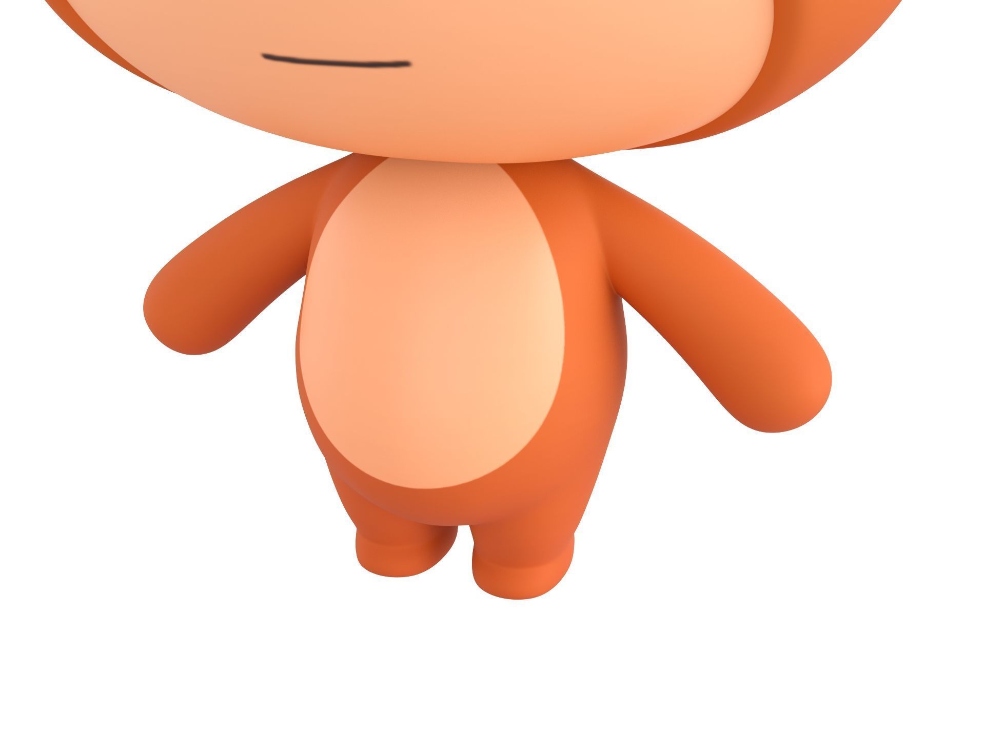 Character331 Rigged Monkey 3D model_6