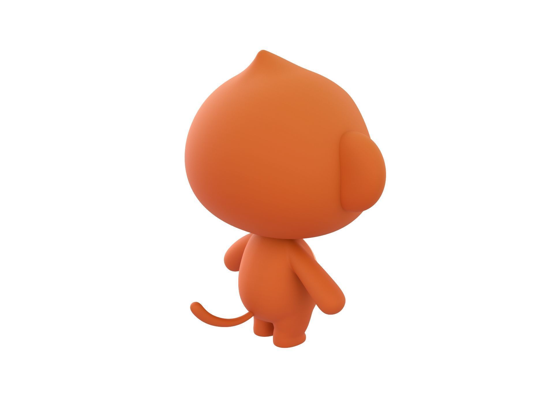 Character331 Rigged Monkey 3D model_3