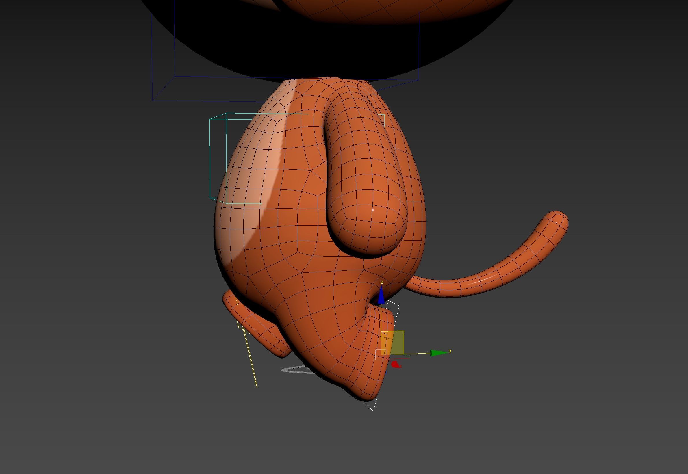Character331 Rigged Monkey 3D model_23