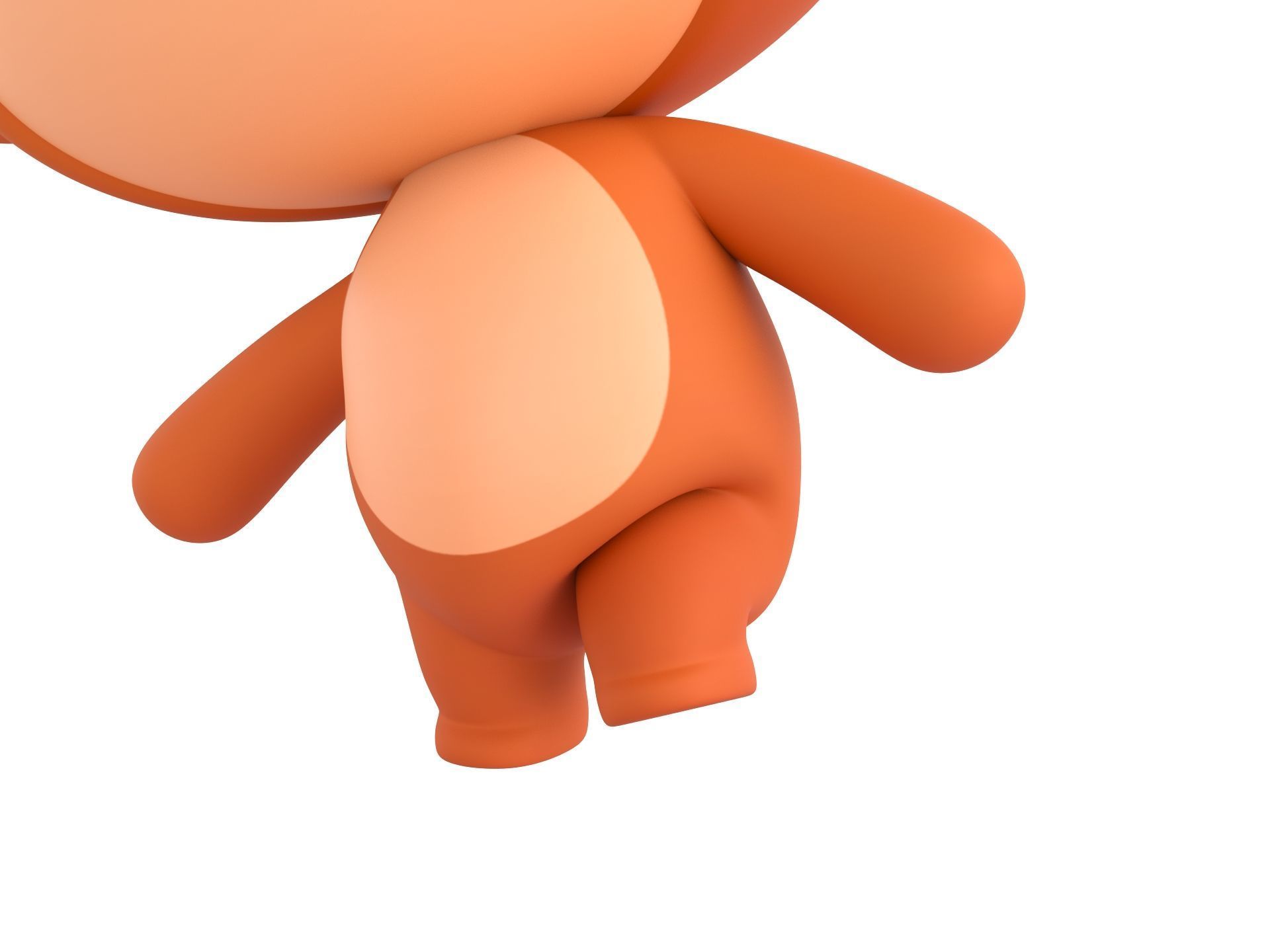 Character331 Rigged Monkey 3D model_8