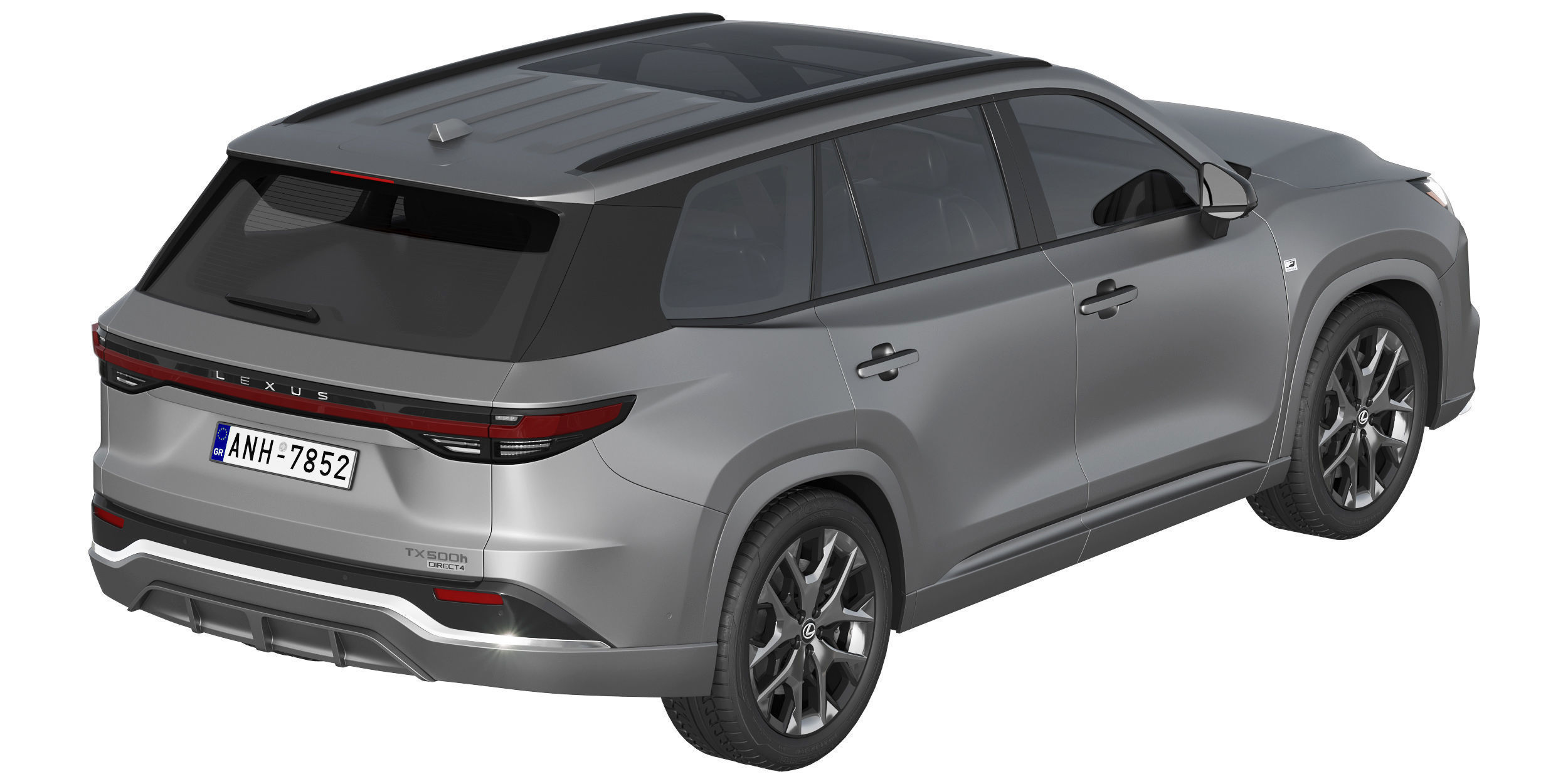 Lexus TX 500h 2024 3D model_4