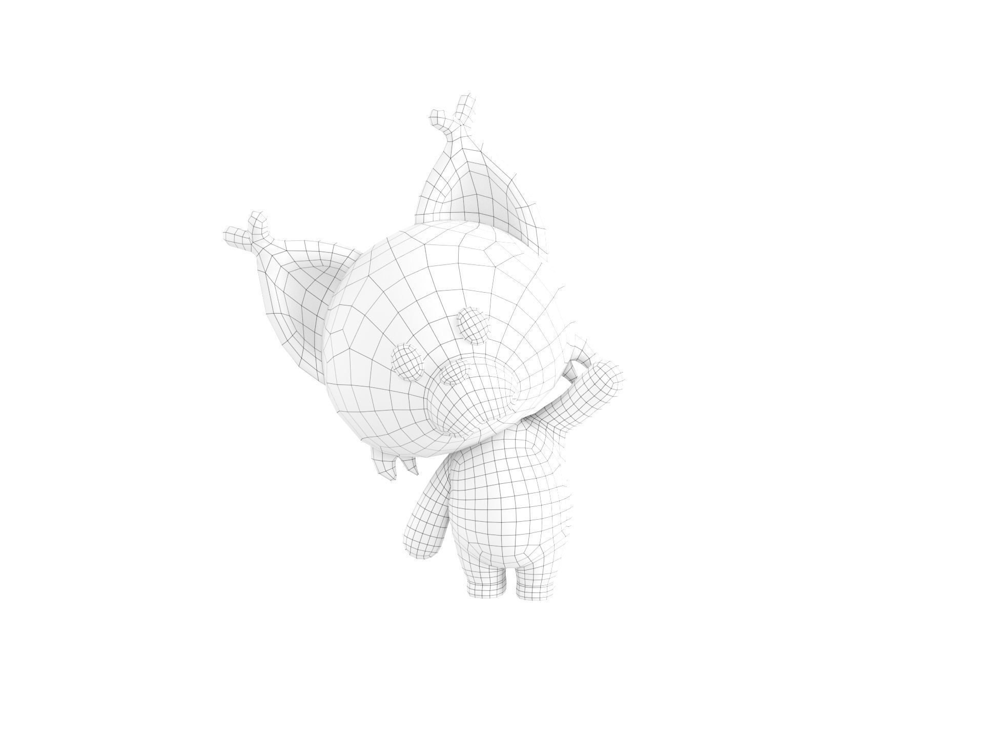 Character332 Rigged Lynx 3D model_24