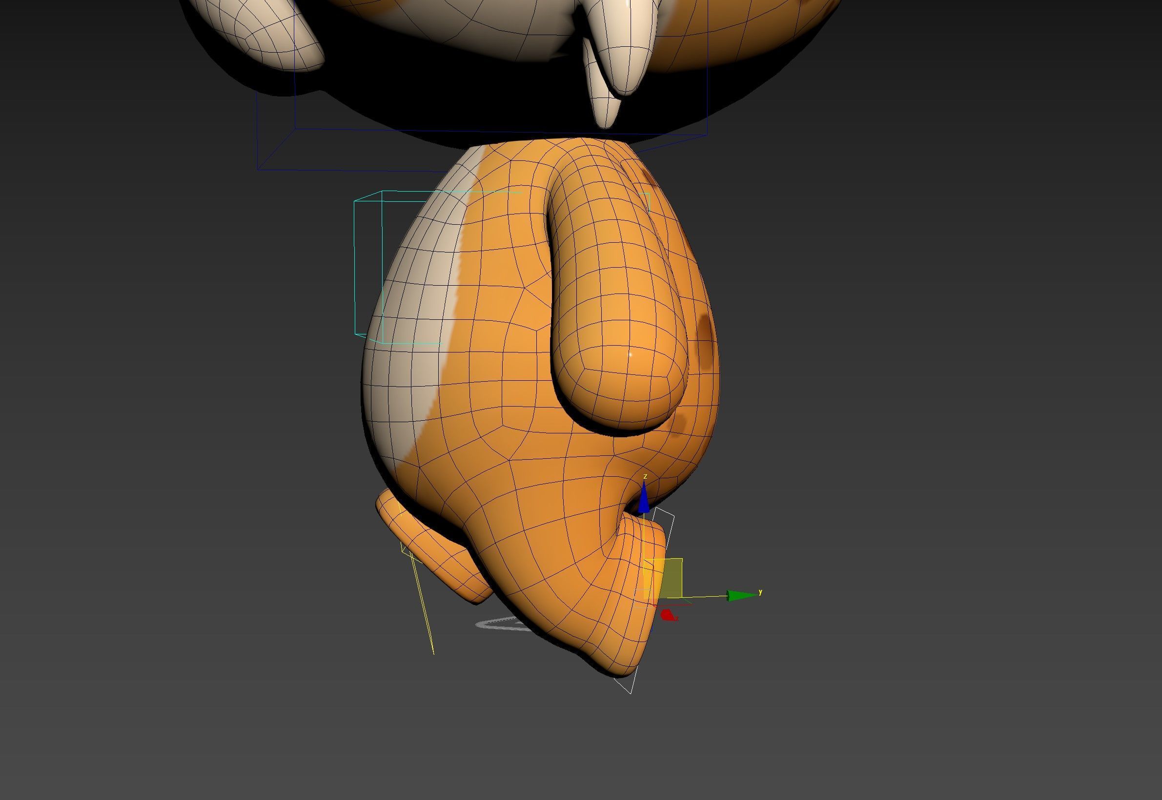 Character332 Rigged Lynx 3D model_22