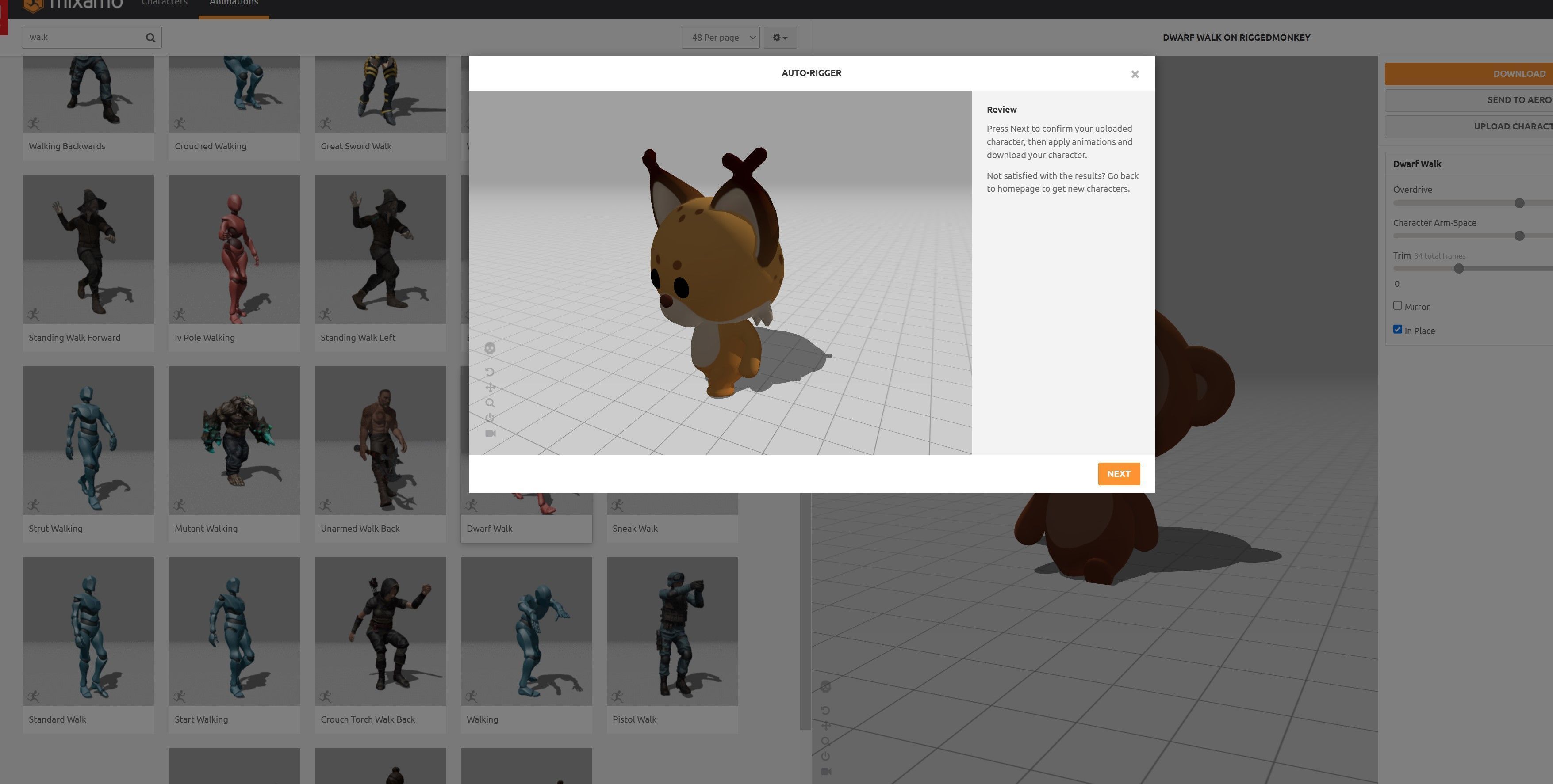 Character332 Rigged Lynx 3D model_25