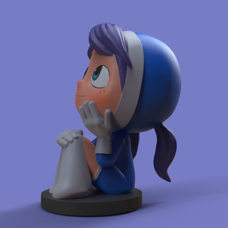 Emotional cell from yumis cells 3D print model_11