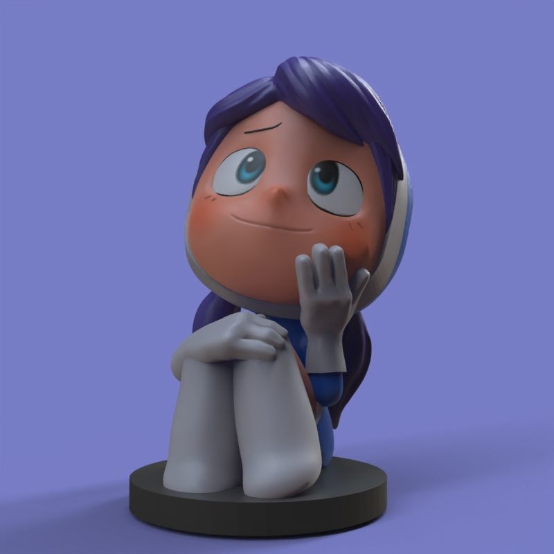 Emotional cell from yumis cells 3D print model_21