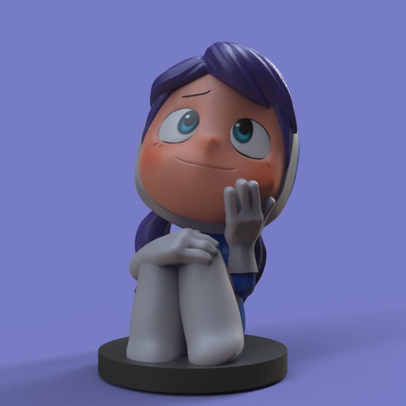 Emotional cell from yumis cells 3D print model_20