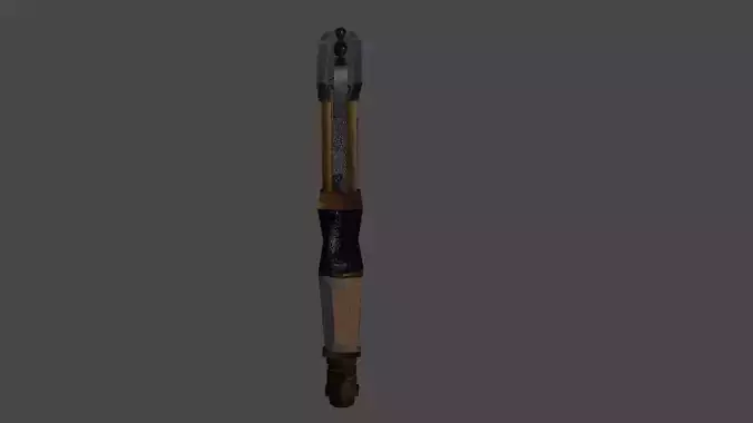 Low Poly 11th Doctor Sonic screwdriver 