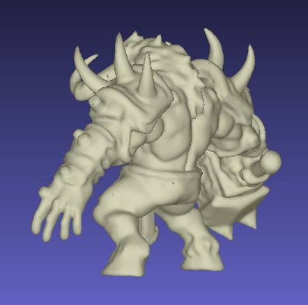 Minotaur 3D print model_4