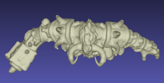 Minotaur 3D print model_7