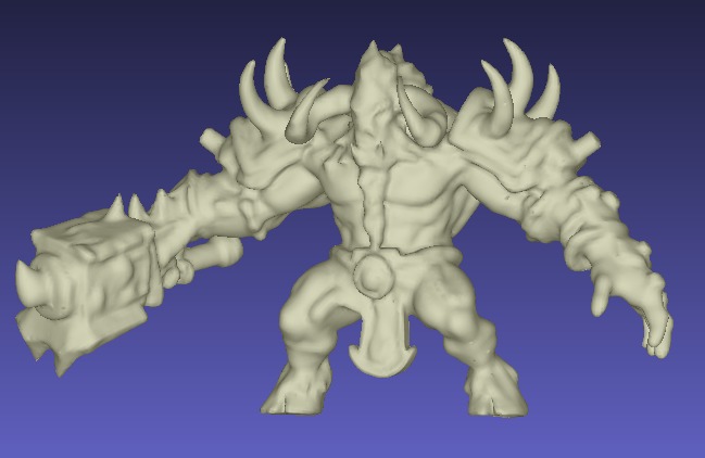 Minotaur 3D print model_2