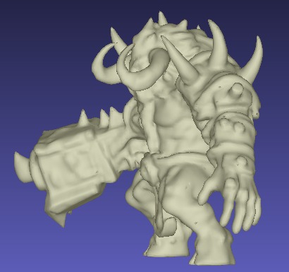Minotaur 3D print model_3
