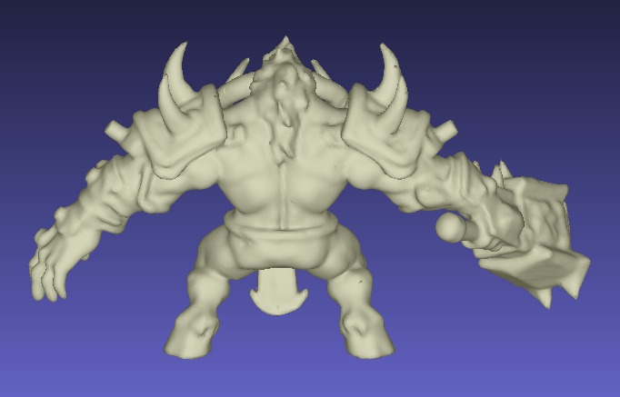 Minotaur 3D print model_5
