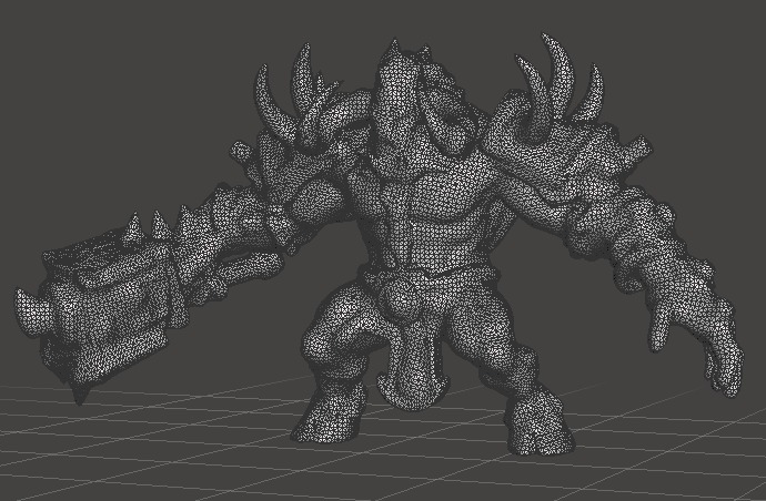 Minotaur 3D print model_1