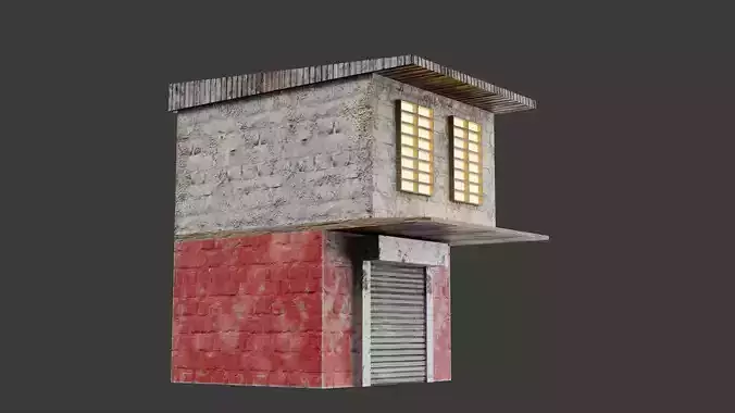 Filipino Compound House - Unit 1 3D model