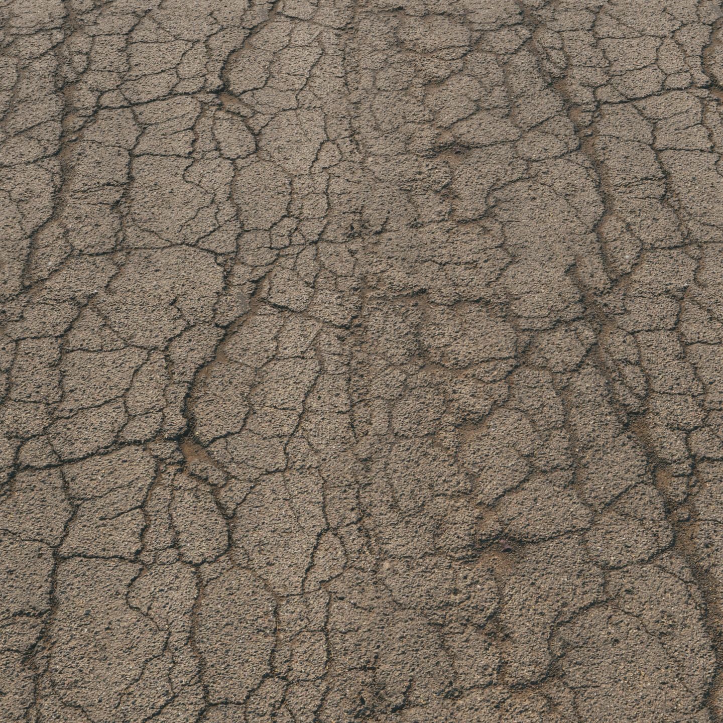 8K material of old asphalt 11 3D model_5