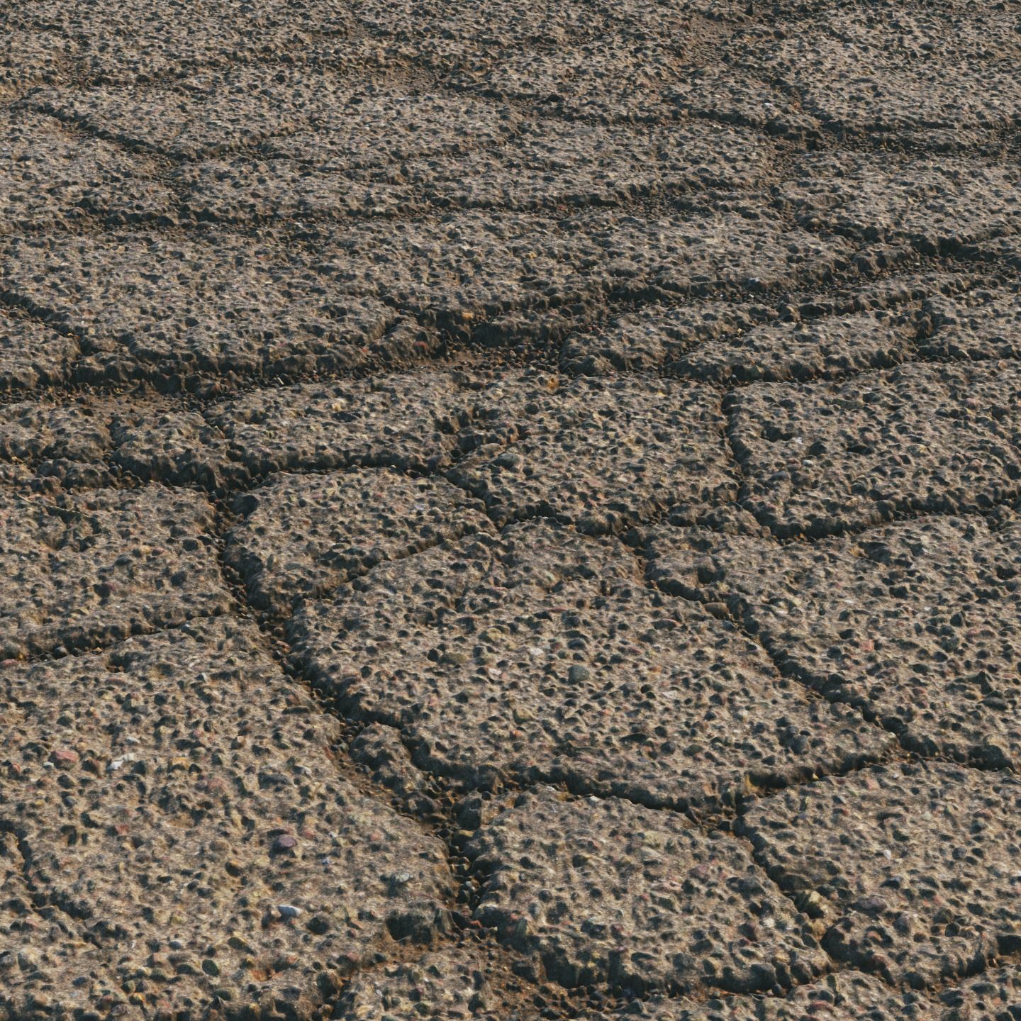 8K material of old asphalt 11 3D model_2